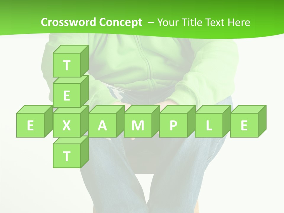 White Energy Part PowerPoint Template