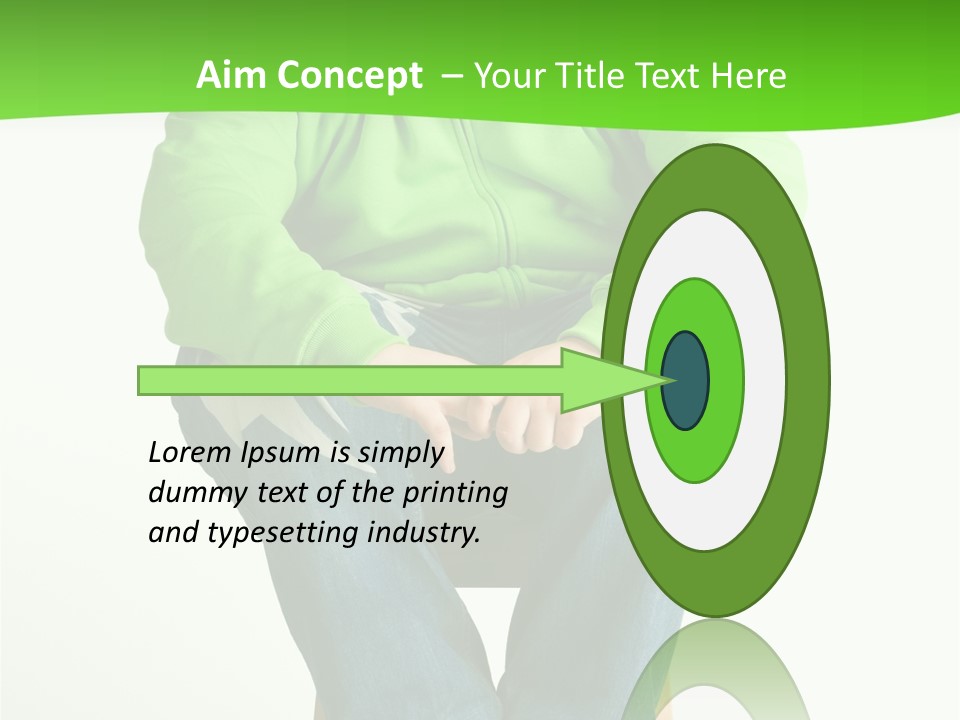 White Energy Part PowerPoint Template