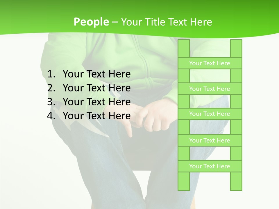 White Energy Part PowerPoint Template