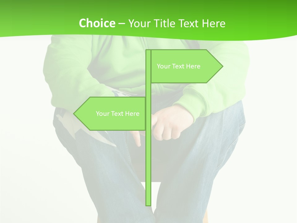 White Energy Part PowerPoint Template