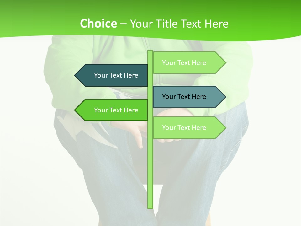 White Energy Part PowerPoint Template