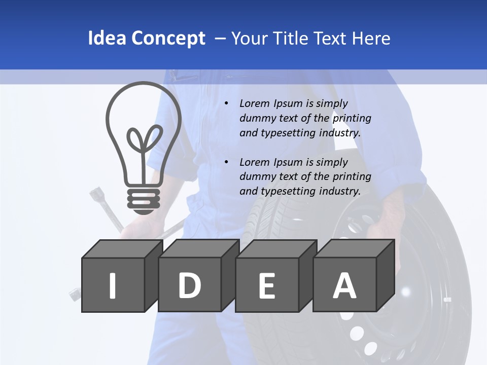 Home Electricity Energy PowerPoint Template