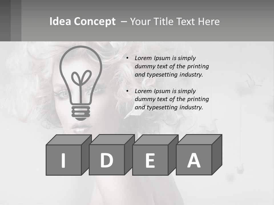 Electricity Technology Energy PowerPoint Template