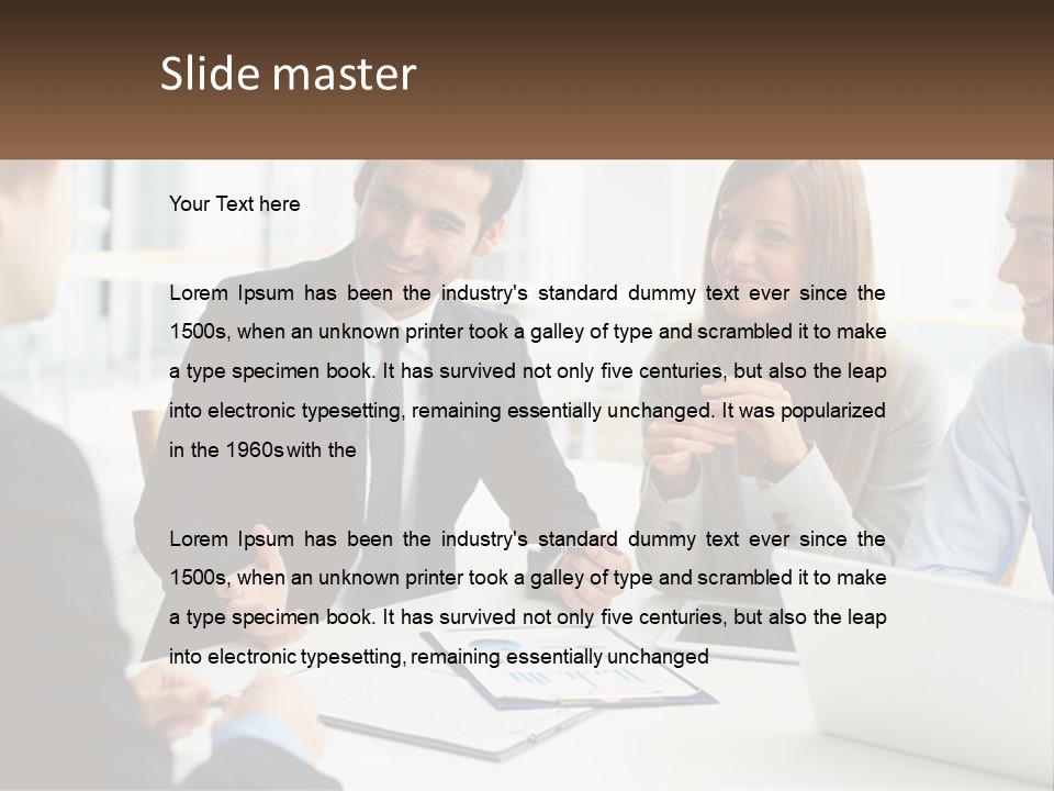 Power Equipment Technology PowerPoint Template