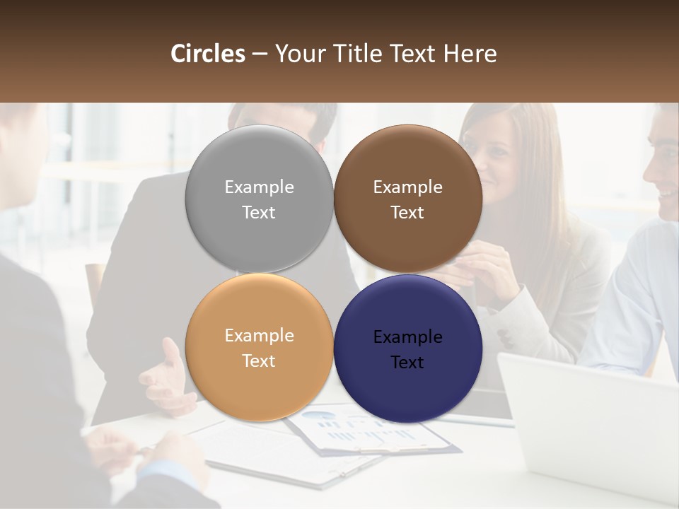 Power Equipment Technology PowerPoint Template
