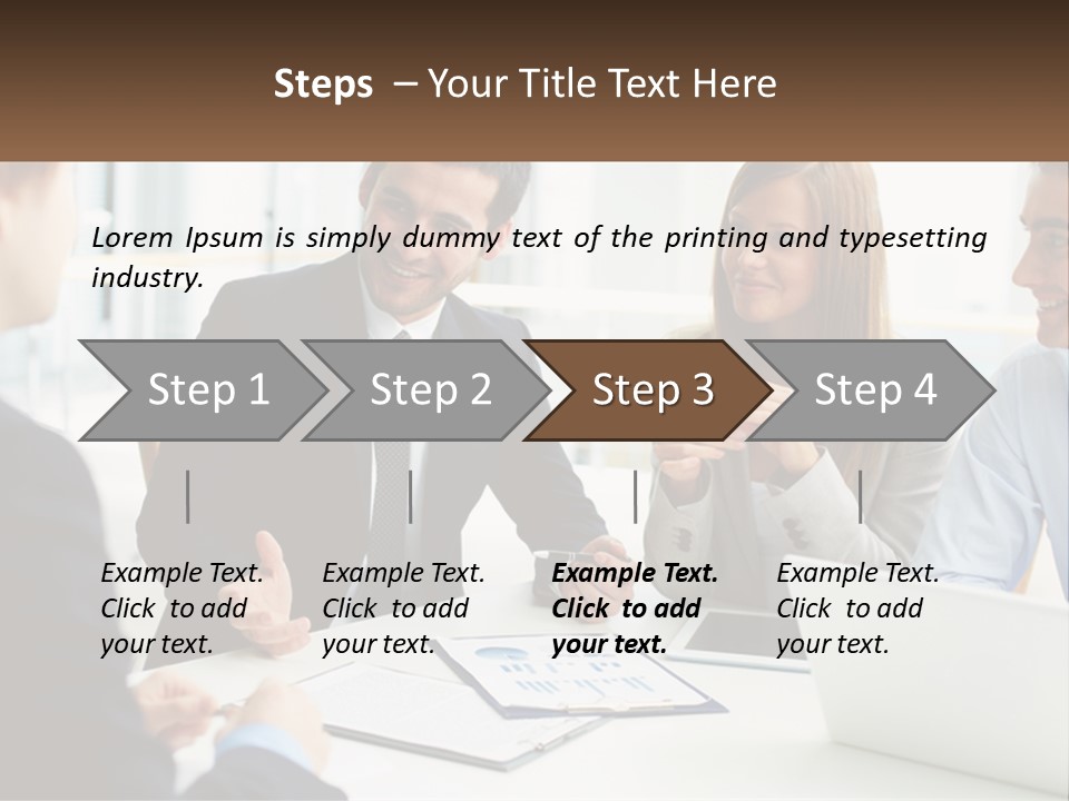 Power Equipment Technology PowerPoint Template