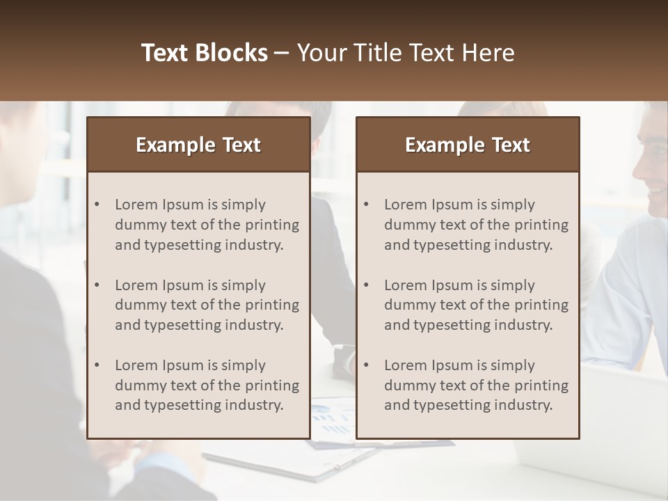 Power Equipment Technology PowerPoint Template