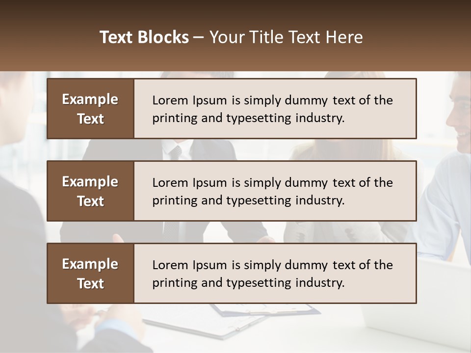 Power Equipment Technology PowerPoint Template