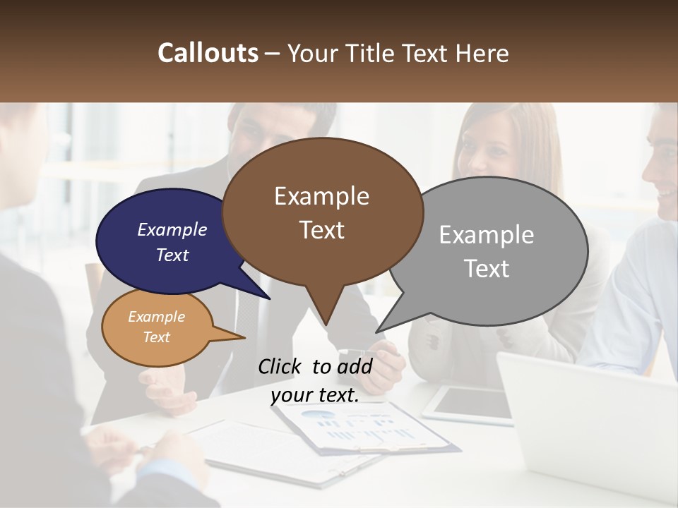Power Equipment Technology PowerPoint Template
