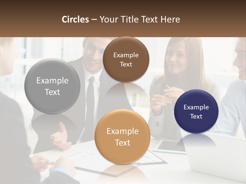 Power Equipment Technology PowerPoint Template