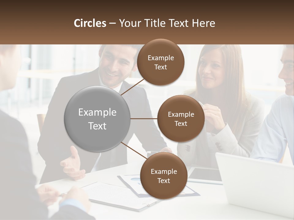 Power Equipment Technology PowerPoint Template