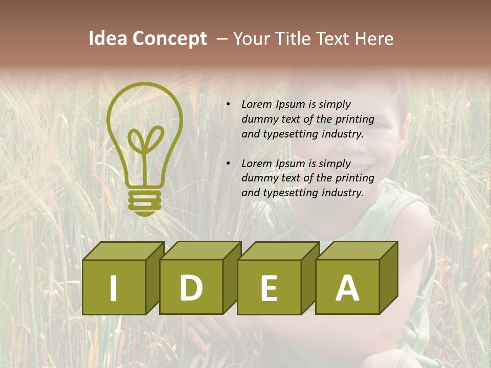 Supply Electric Cool PowerPoint Template