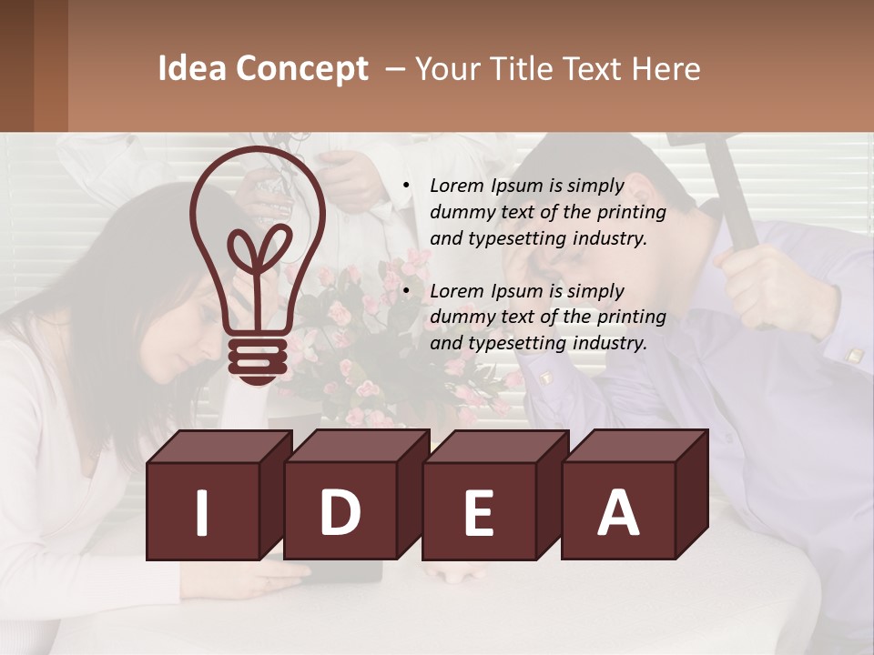 Energy Remote Home PowerPoint Template