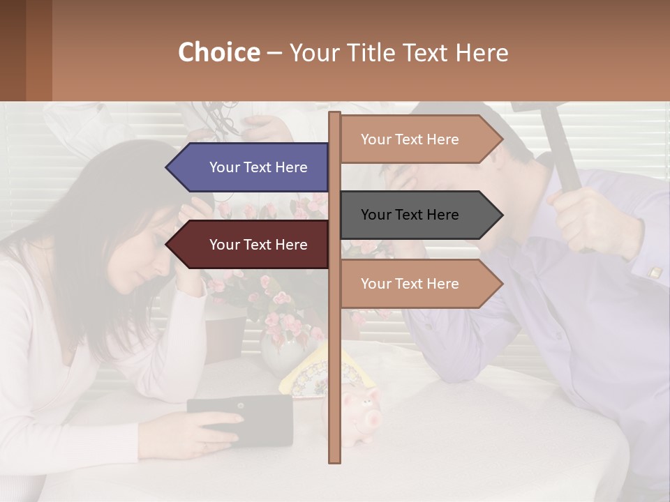 Energy Remote Home PowerPoint Template