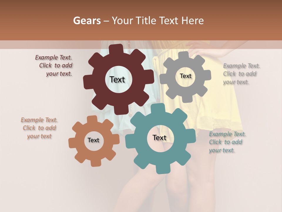 Supply Cold White PowerPoint Template