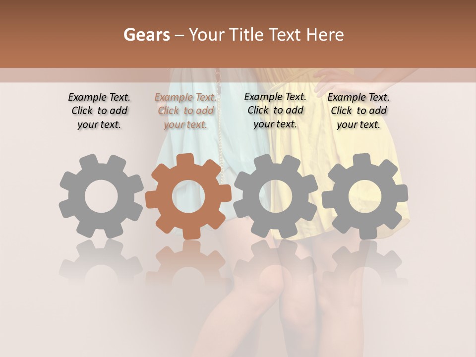 Supply Cold White PowerPoint Template