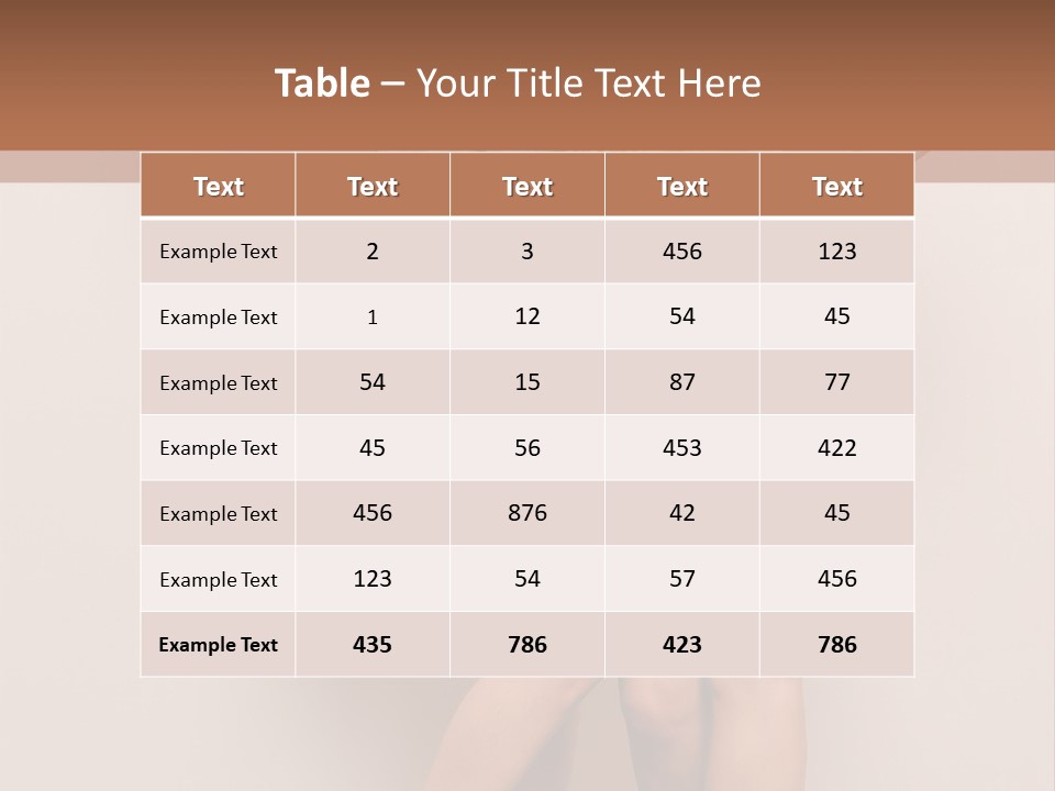 Supply Cold White PowerPoint Template