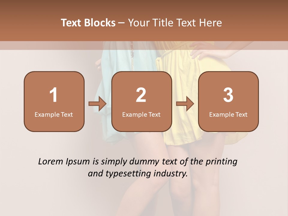 Supply Cold White PowerPoint Template