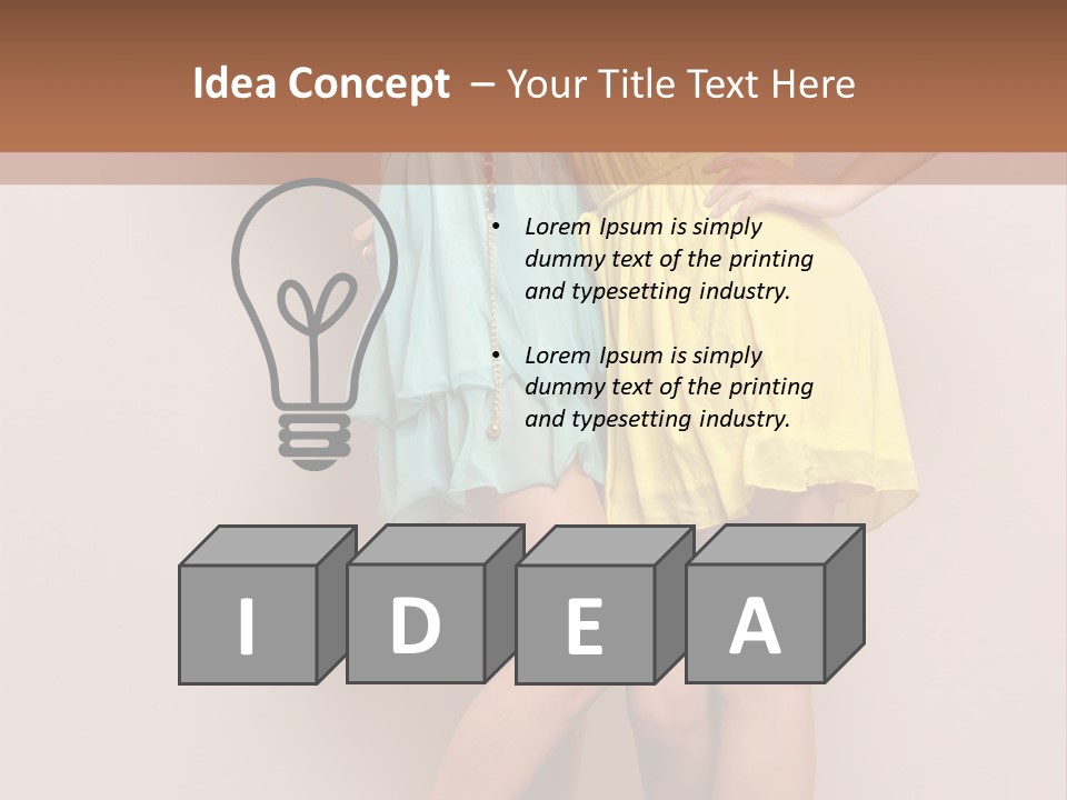 Supply Cold White PowerPoint Template