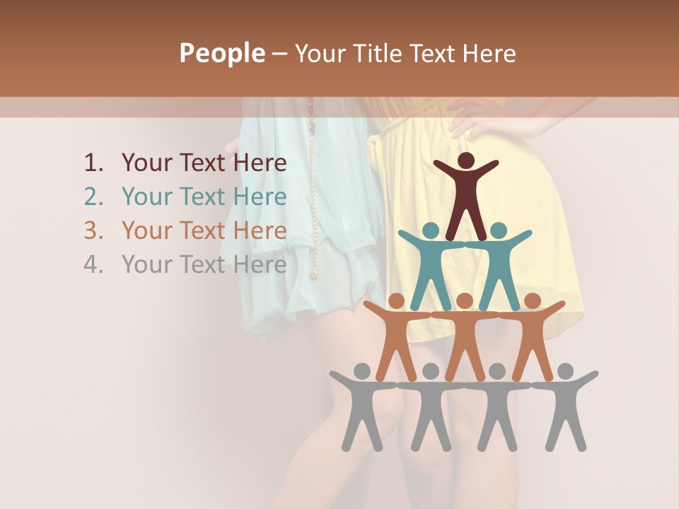 Supply Cold White PowerPoint Template