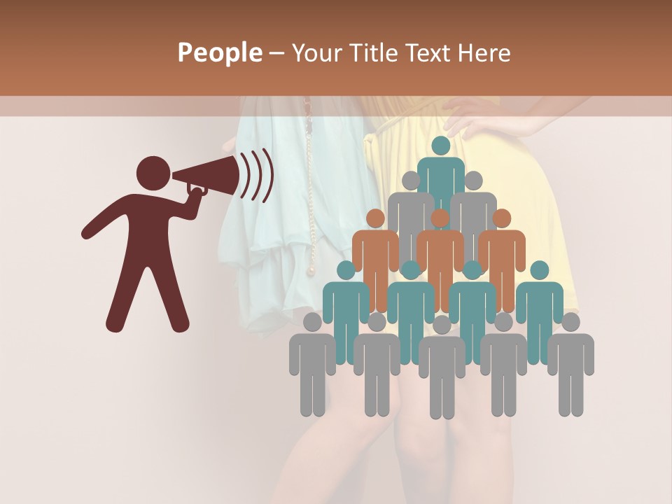 Supply Cold White PowerPoint Template