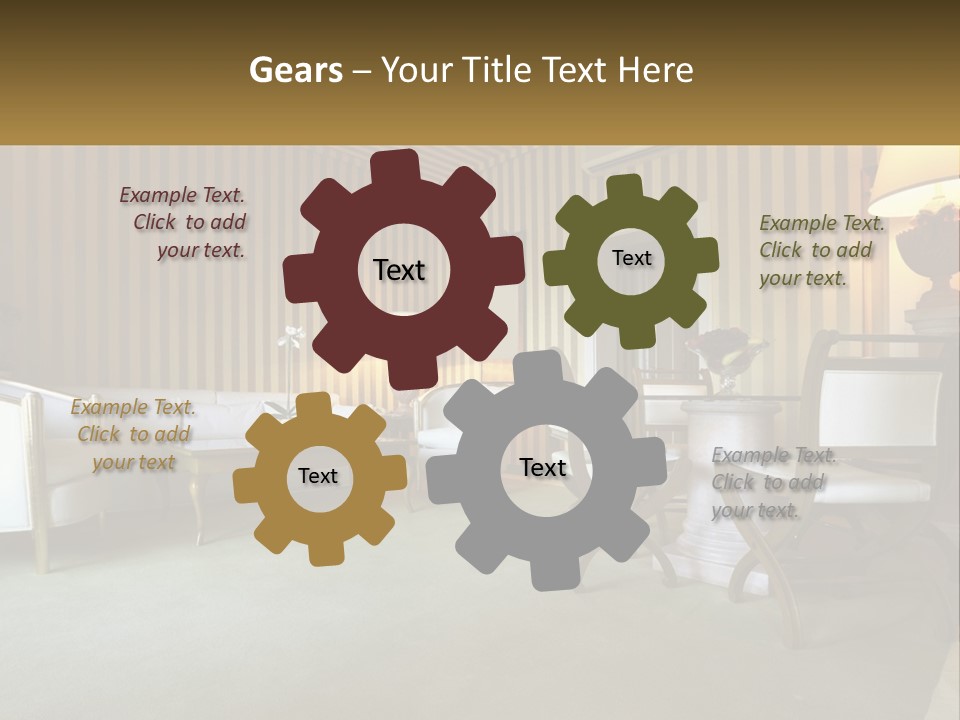 Ventilation Heat Technology PowerPoint Template