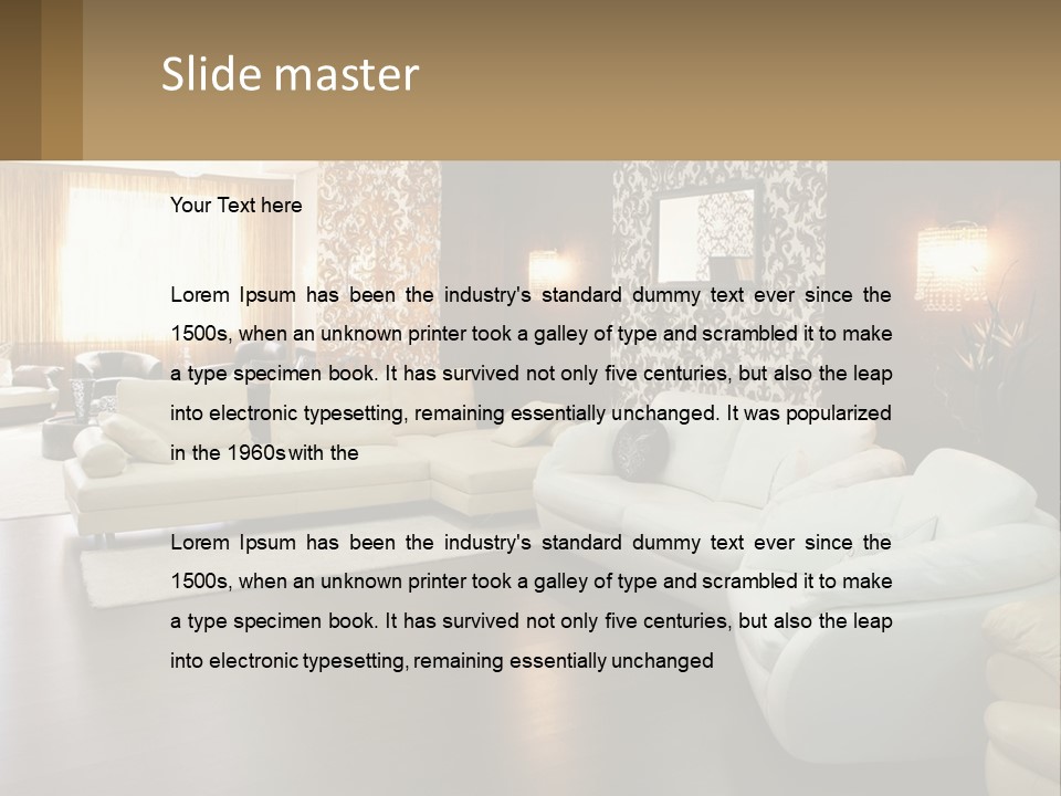 Industry Electric Part PowerPoint Template