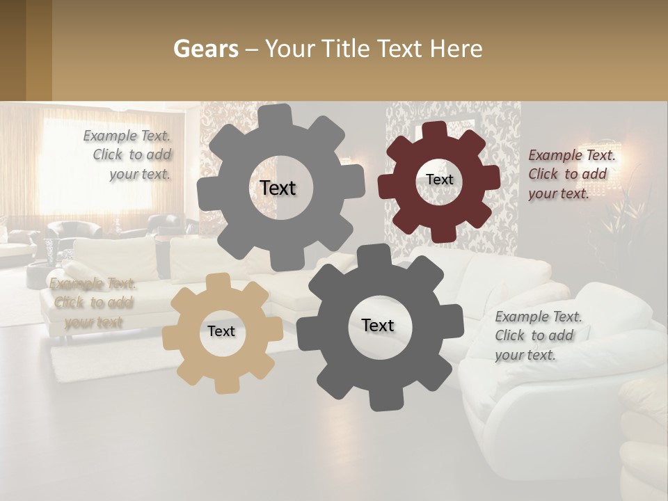 Industry Electric Part PowerPoint Template