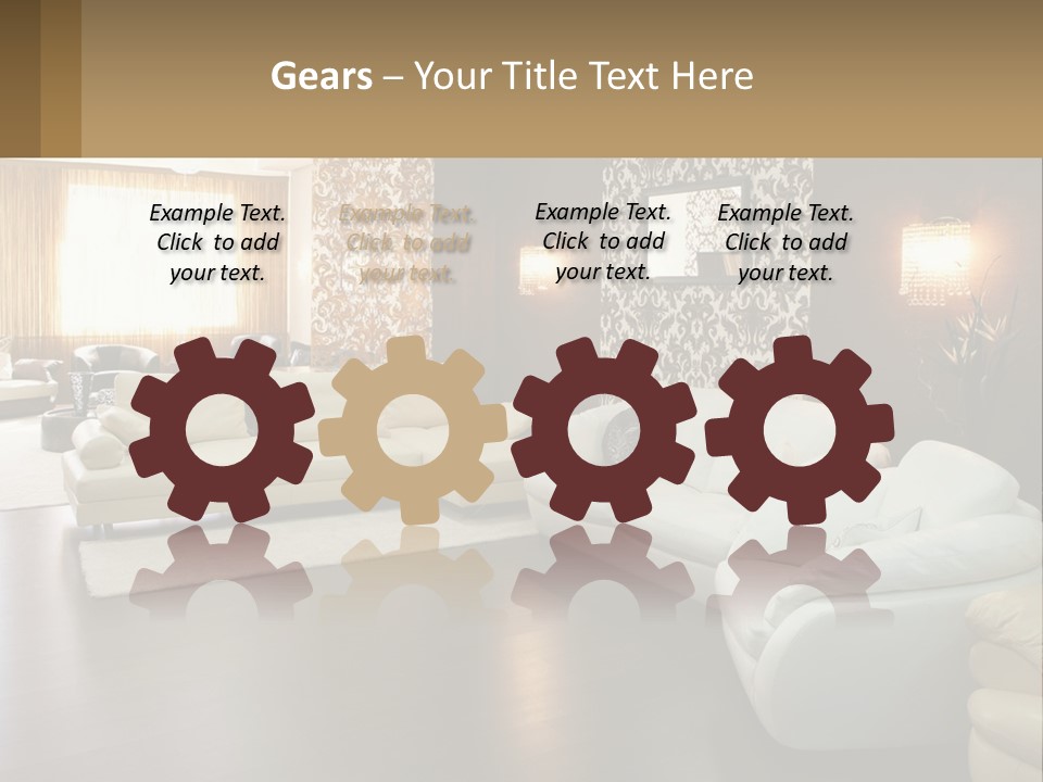 Industry Electric Part PowerPoint Template