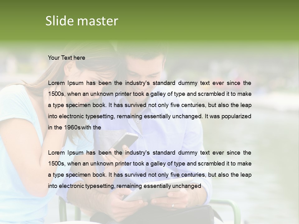 Energy House Electricity PowerPoint Template