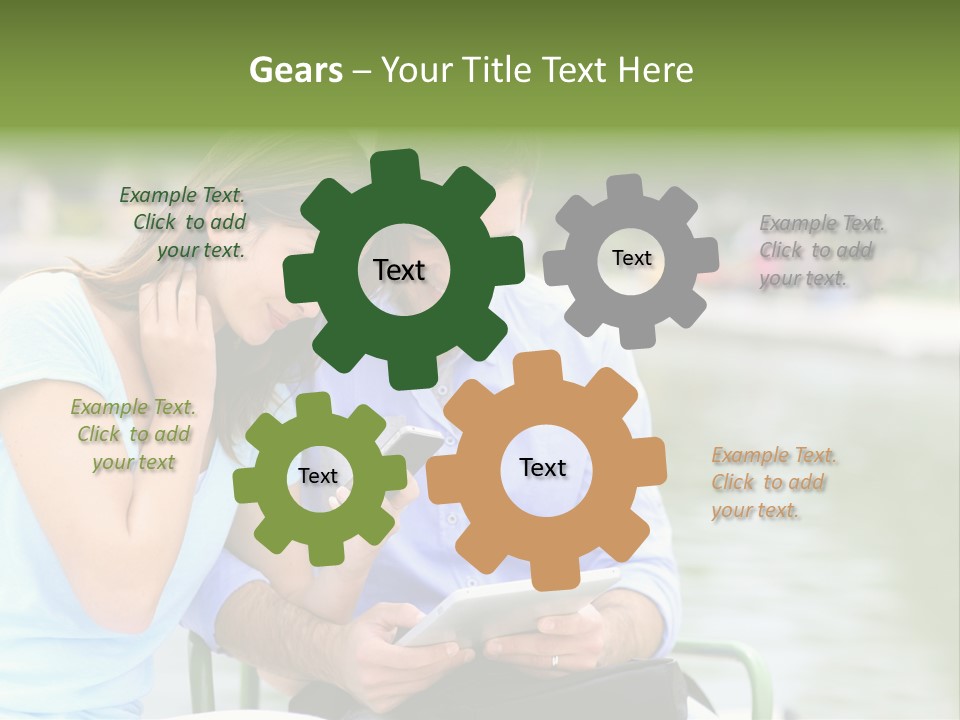 Energy House Electricity PowerPoint Template
