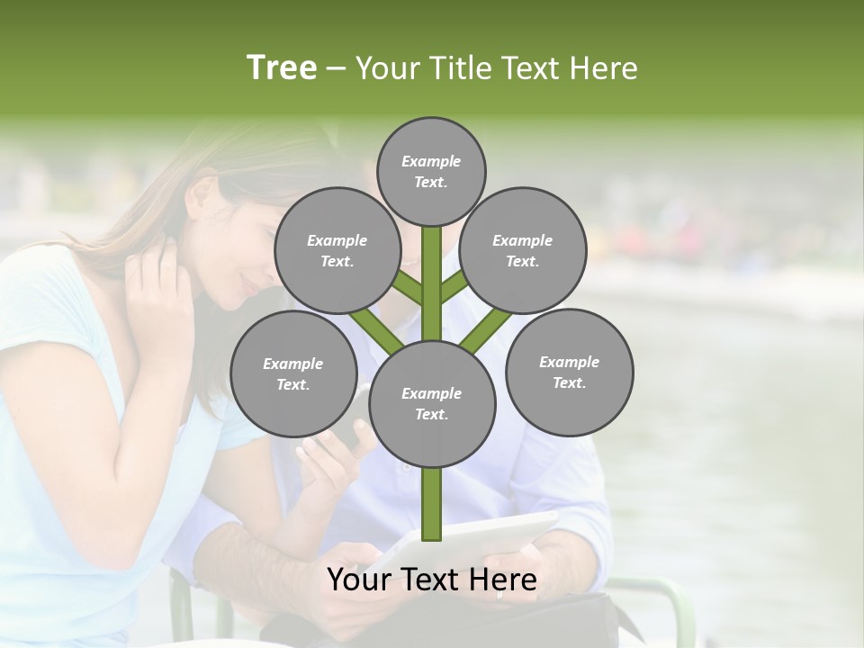 Energy House Electricity PowerPoint Template