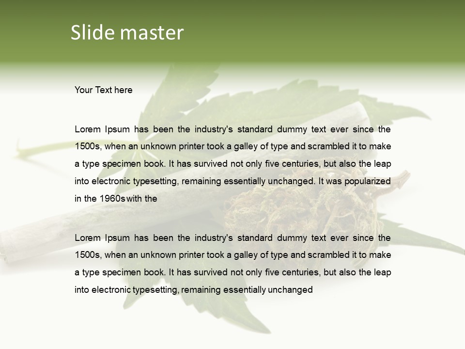 Part Technology Switch PowerPoint Template