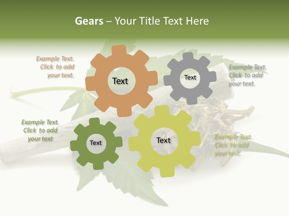Part Technology Switch PowerPoint Template