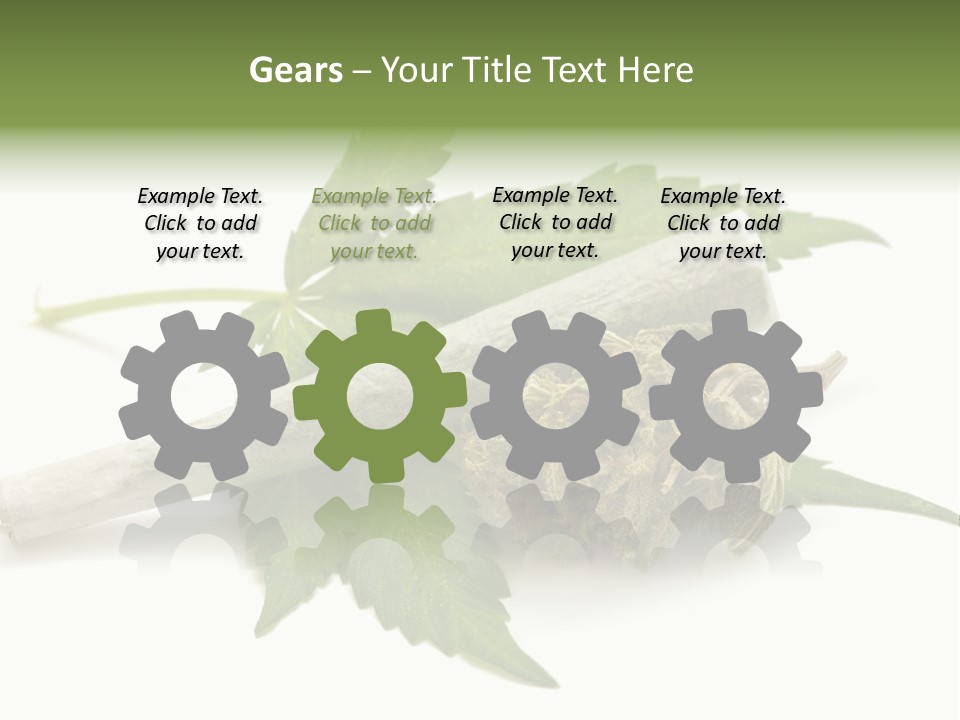 Part Technology Switch PowerPoint Template