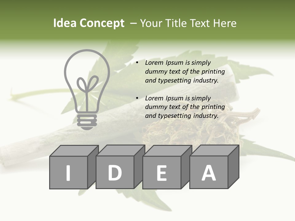 Part Technology Switch PowerPoint Template