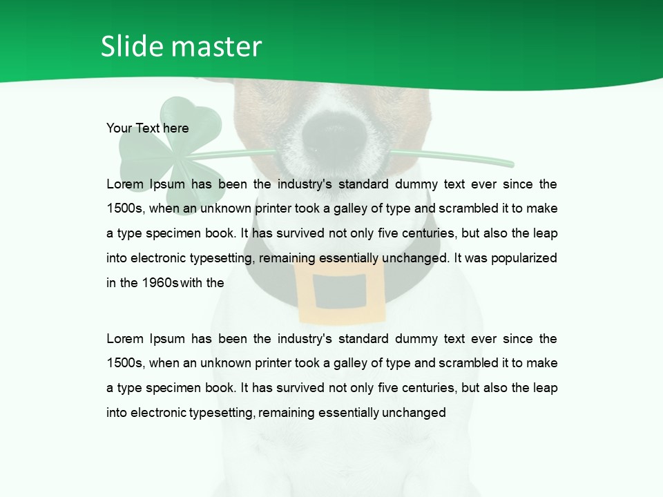 Cold Climate Heat PowerPoint Template