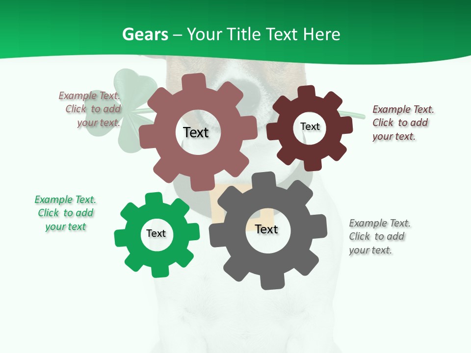 Cold Climate Heat PowerPoint Template