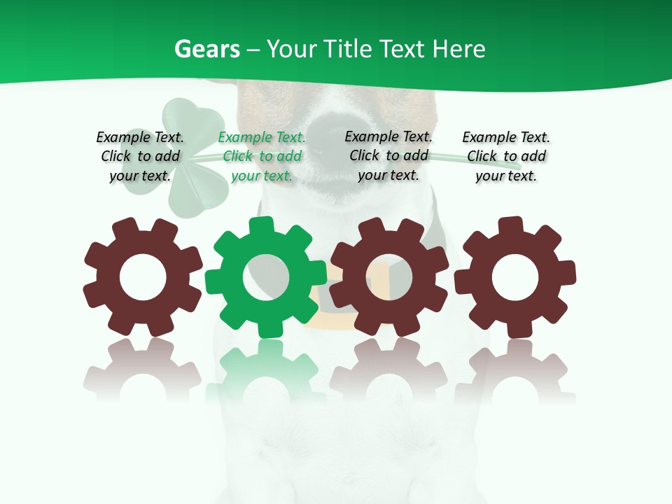 Cold Climate Heat PowerPoint Template