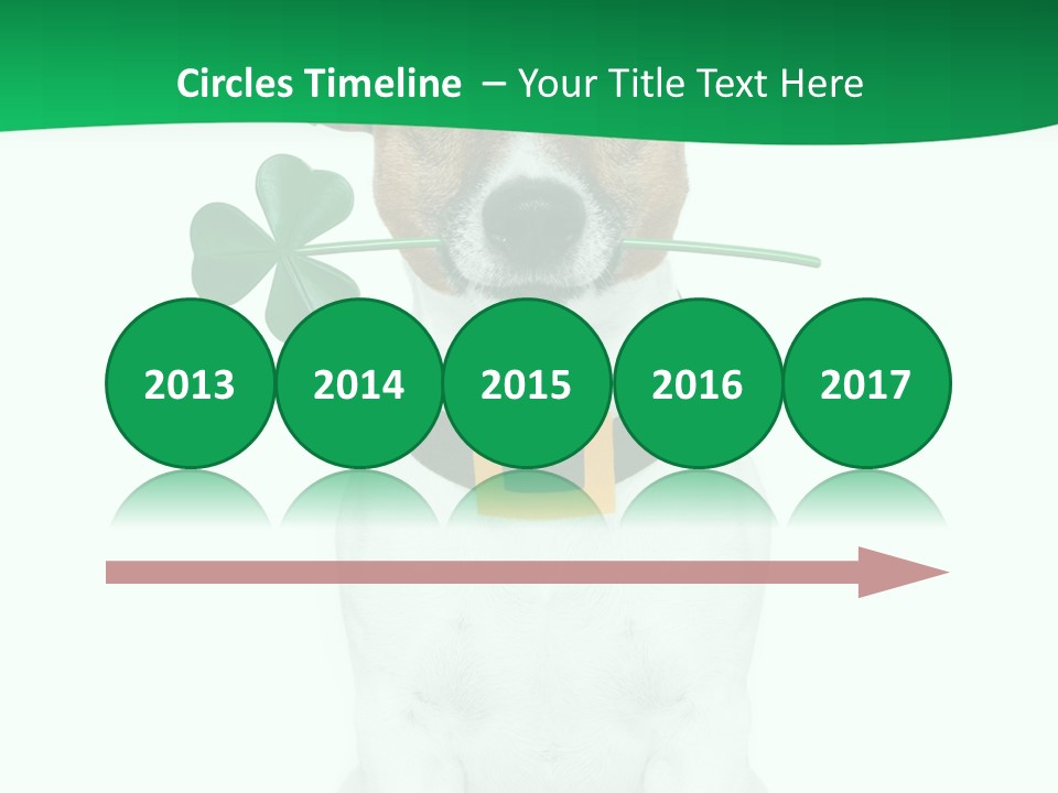 Cold Climate Heat PowerPoint Template