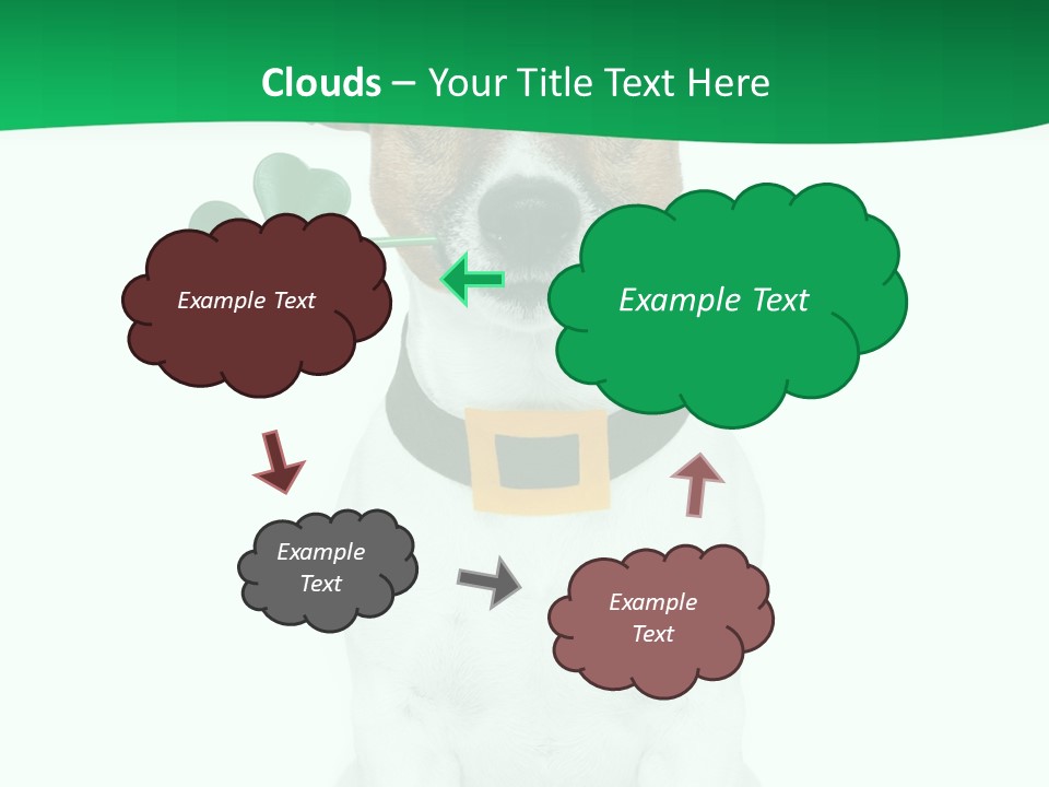 Cold Climate Heat PowerPoint Template