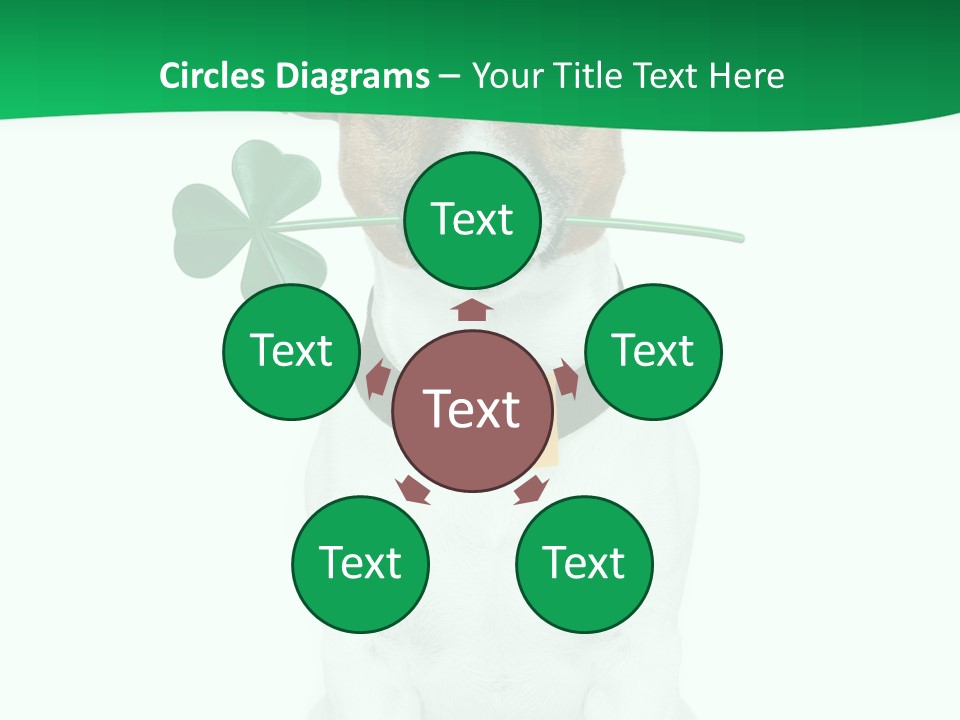 Cold Climate Heat PowerPoint Template