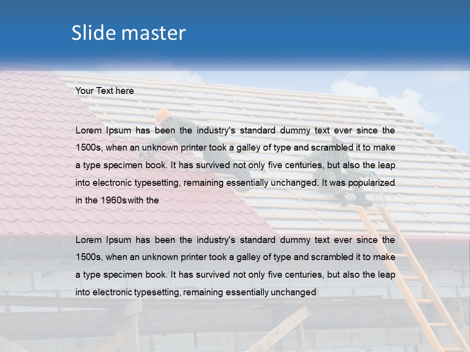 Cold Conditioner Industry PowerPoint Template