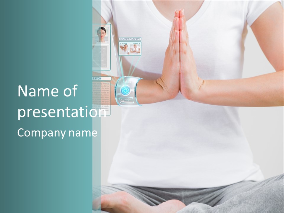 Conditioner Cool Home PowerPoint Template