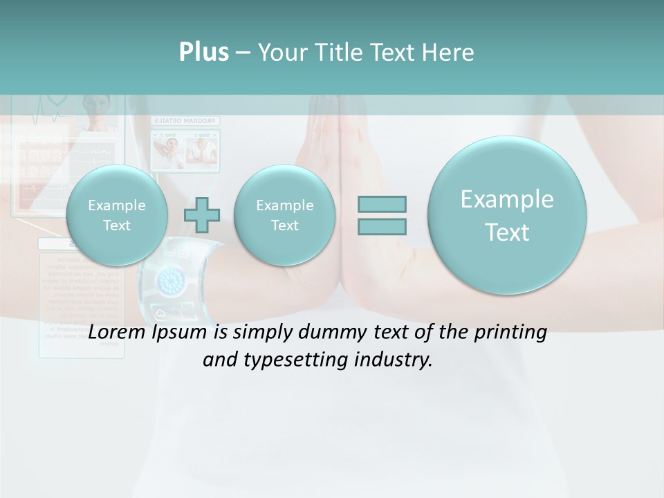 Conditioner Cool Home PowerPoint Template