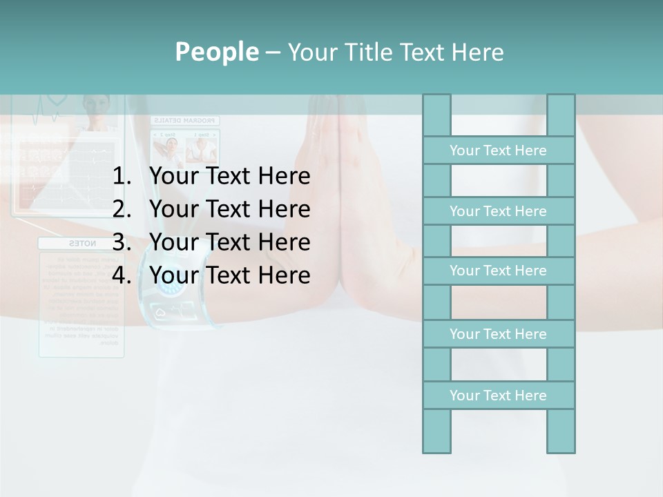 Conditioner Cool Home PowerPoint Template