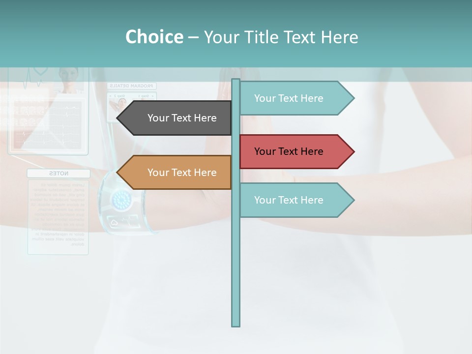 Conditioner Cool Home PowerPoint Template