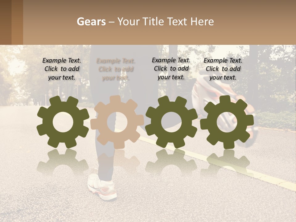 Cool Equipment Unit PowerPoint Template