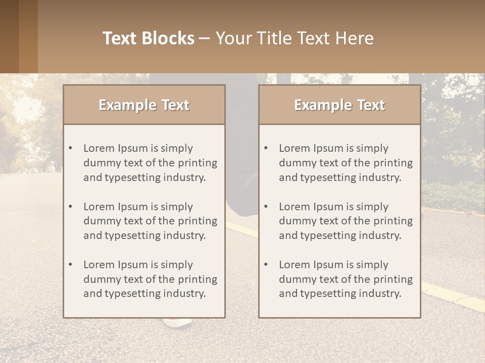 Cool Equipment Unit PowerPoint Template