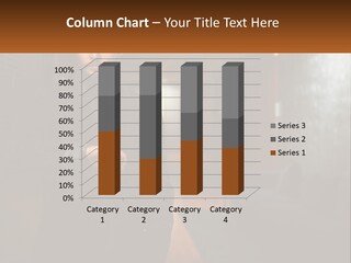 White Power House PowerPoint Template